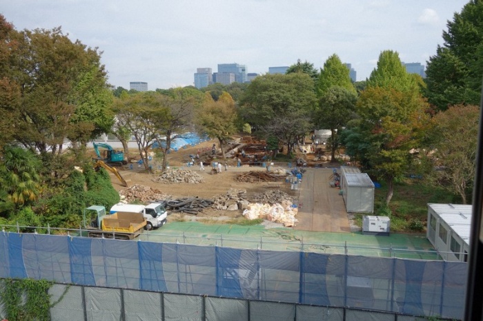 Área em que as ruínas foram encontradas. (Fonte: Mainichi Shimbun/Reprodução)