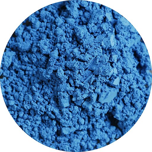 Cerulean Blue, a cor do ano de 1999. (Fonte: Wikimedia Commons / Reprodução)
