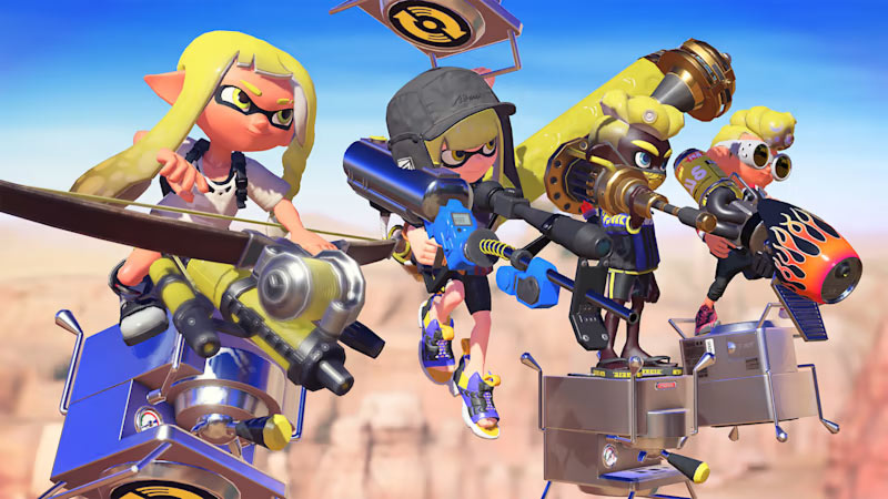 Fun and colorful, the ink shooter Splatoon 3 is on sale at Amazon.