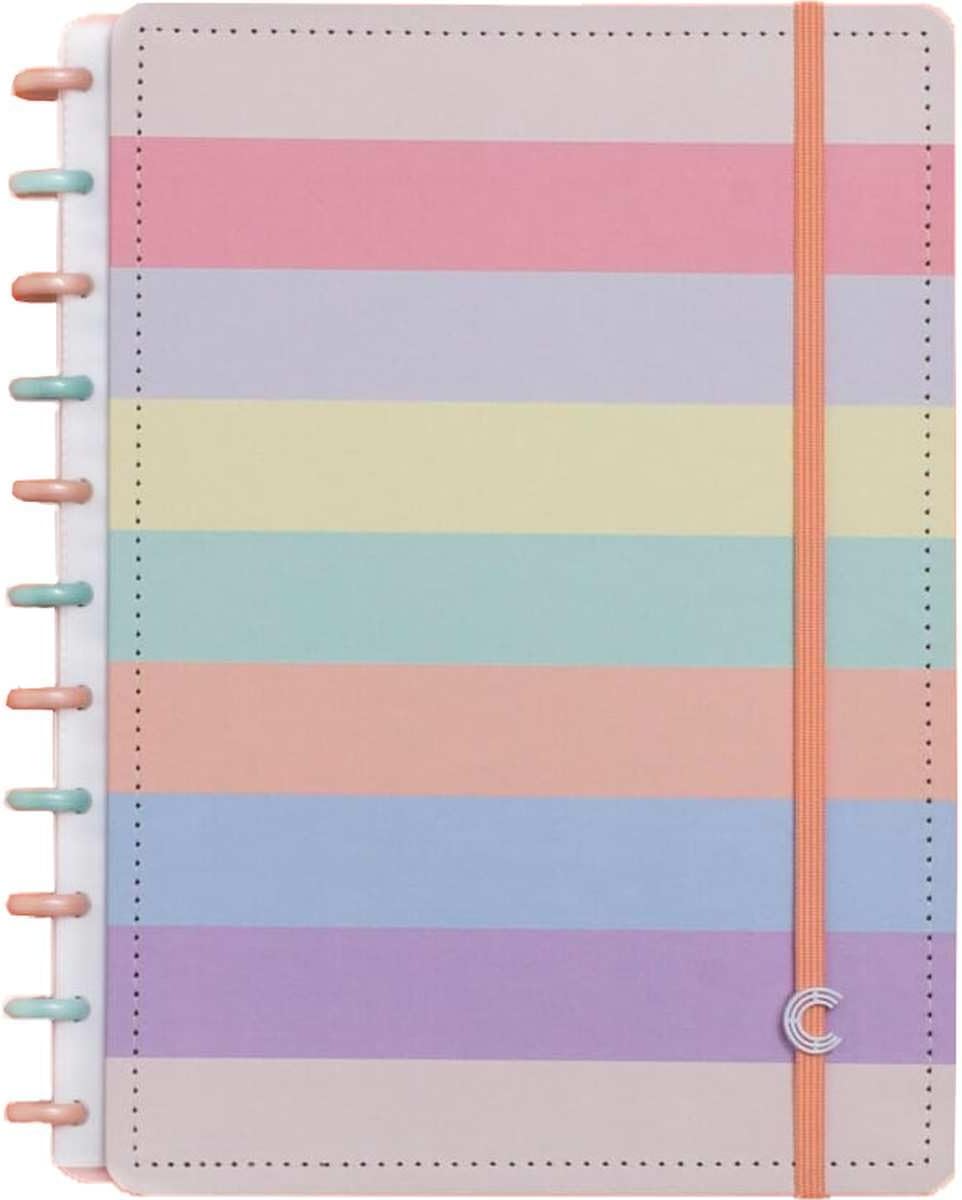 Image: Big Smart Notebook, Pastel Rainbow