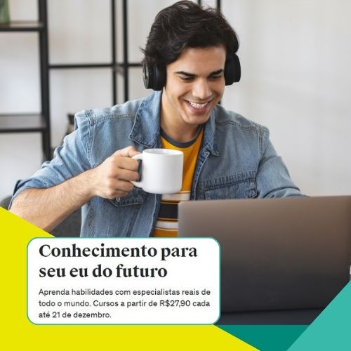 Image: Skills for the new year and beyond: Courses from R$ 22.90 on Udemy