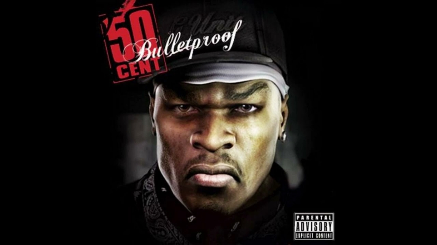 Capa do jogo 50 Cent: Bulletproof, estralado por 50 Cent.