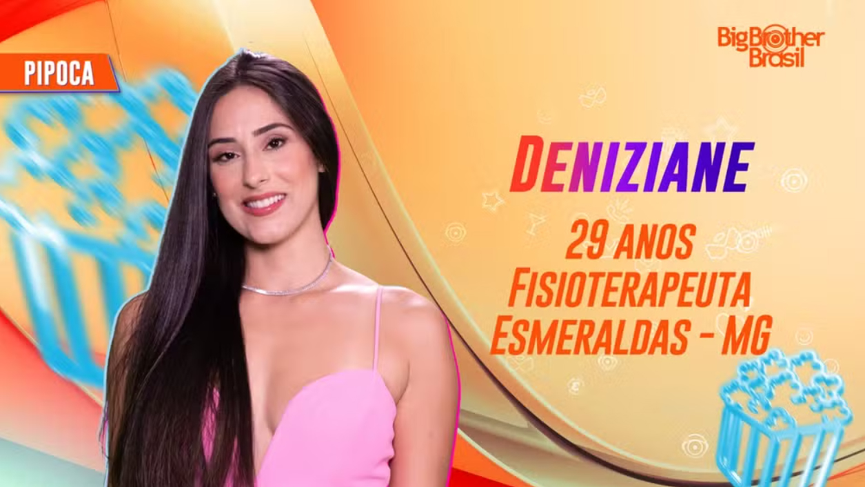 Deniziane, sister do grupo pipoca no BBB24