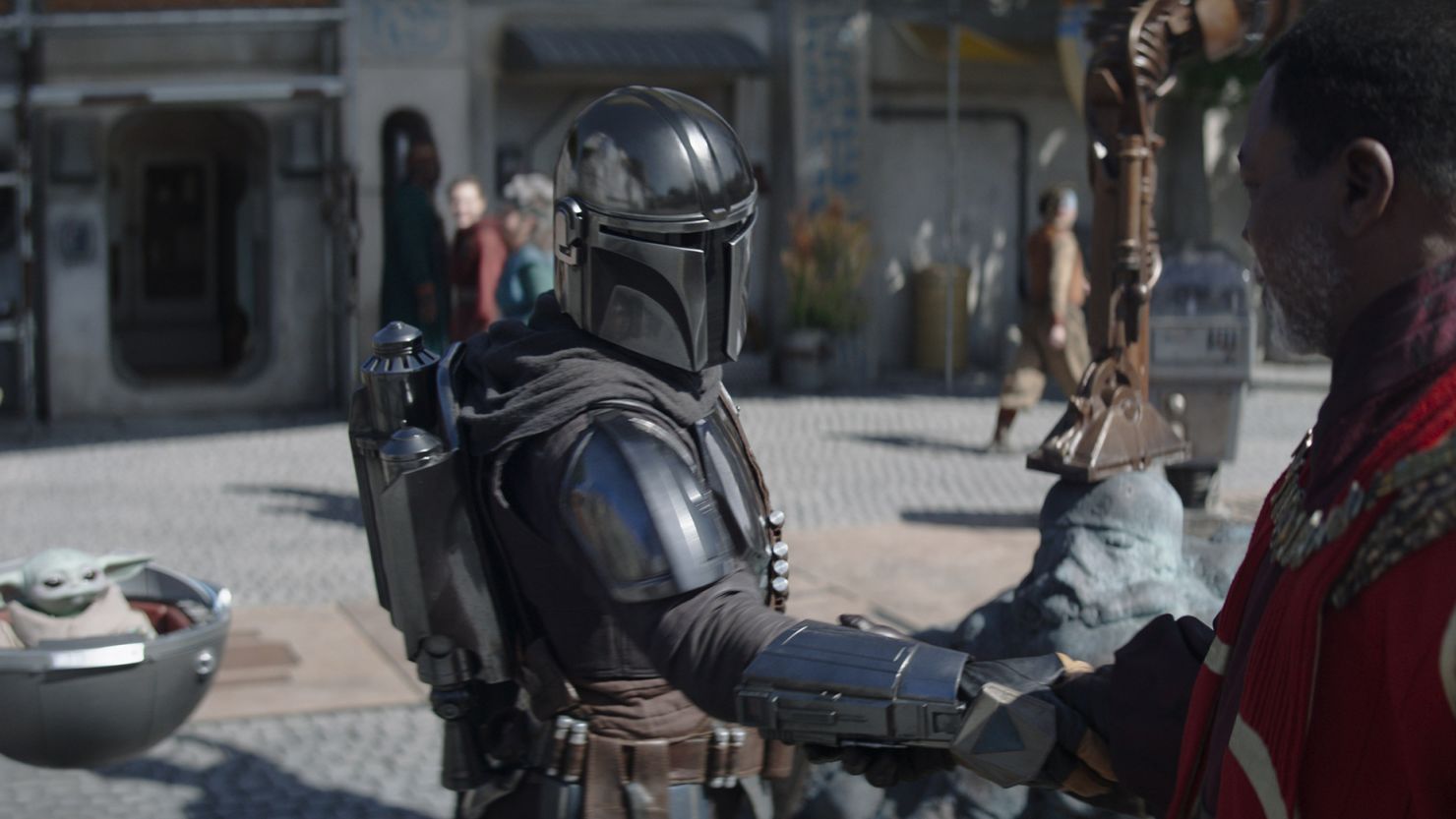 A série The Mandalorian estreou em 2019