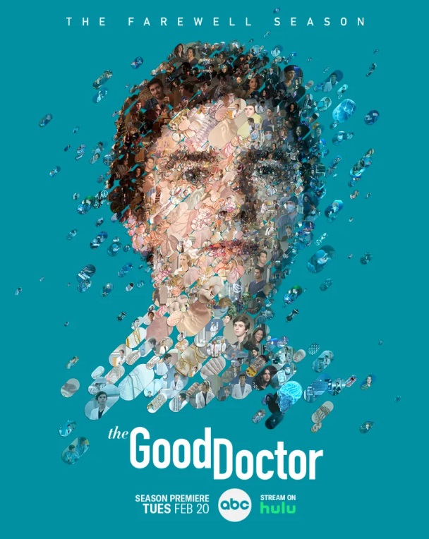 O pôster da sétima e última temporada de The Good Doctor.