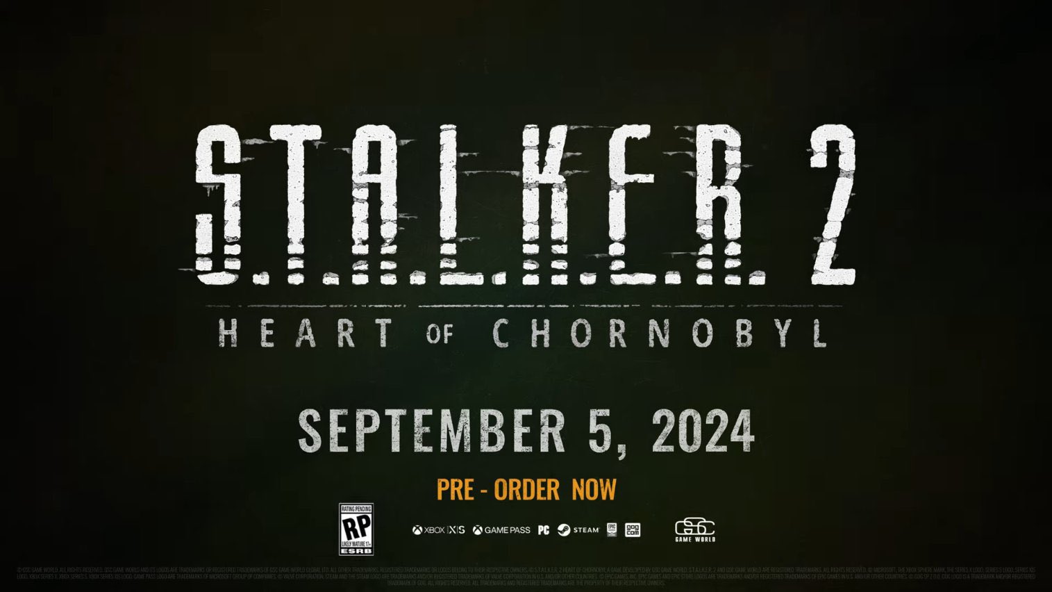 Anunciado ainda em 2010, Stalker 2 deve finalmente ser lançado em 2024