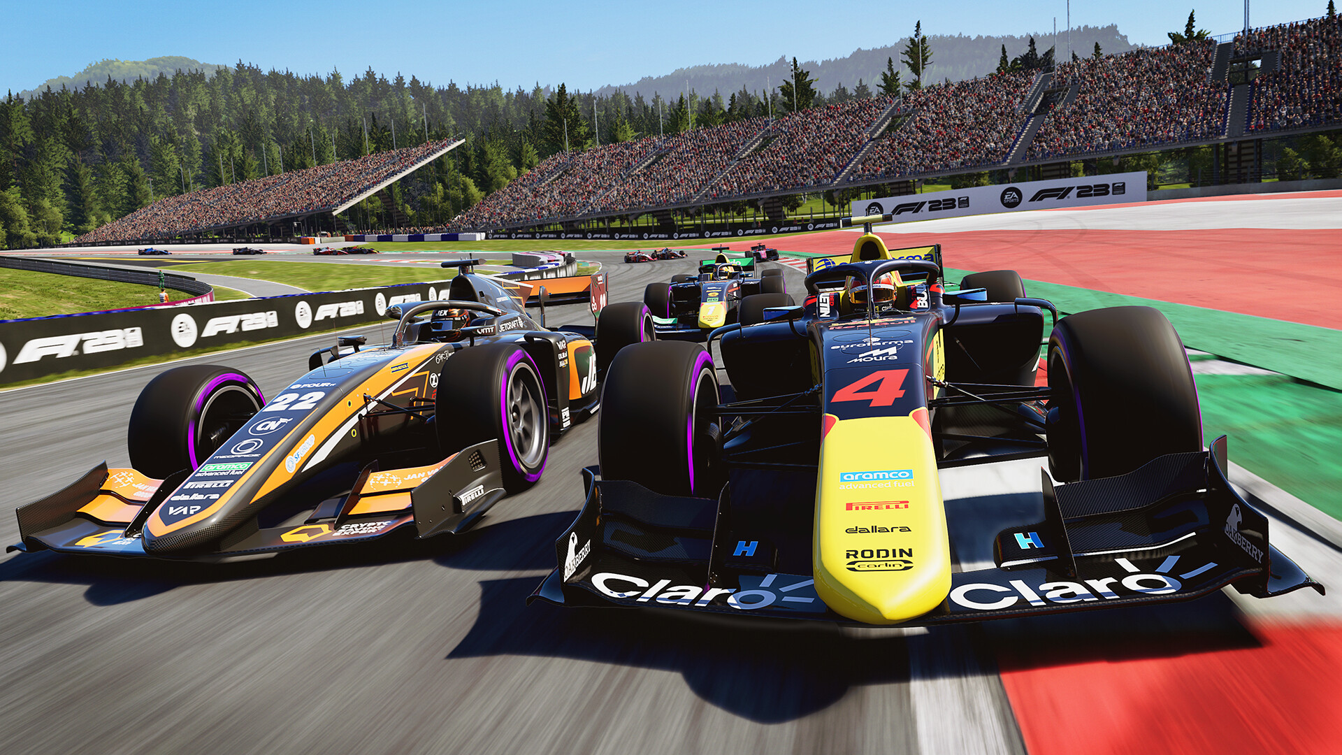 F1 23 brings all the drivers and circuits from the 2023 season of the category