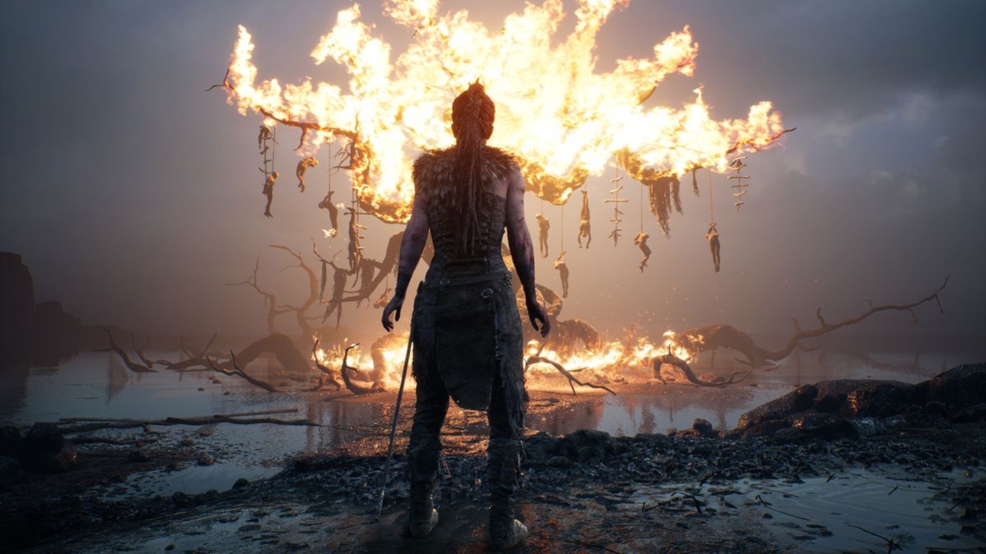 O primeiro Hellblade é uma viagem psicodélica na cabeça da protagonista.