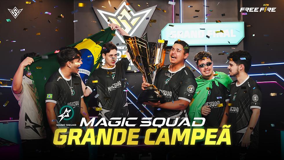 Brasileiros da Magic Squad conquistaram o título mundial ao vencer o FFWS 2023.