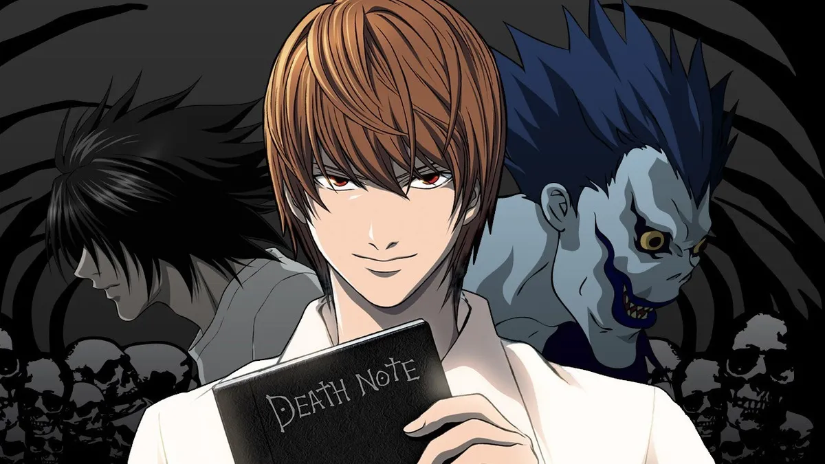 O anime de Death Note foi lançado em 2006.