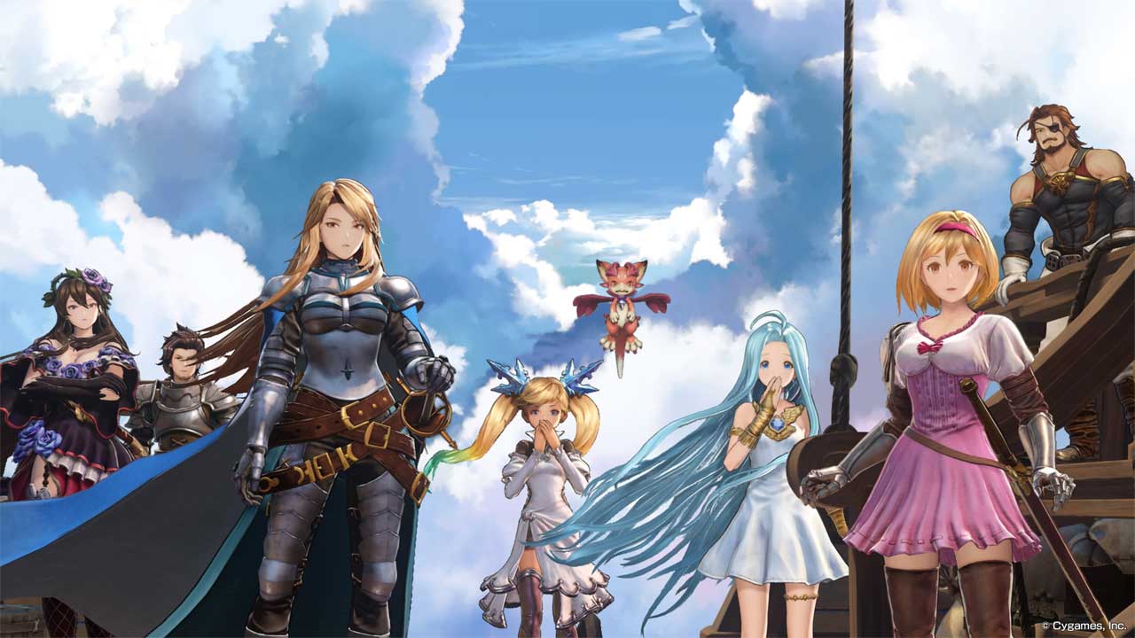 A campanha de Granblue Fantasy: Relink traz uma história original, com textos localizados em PT-BR