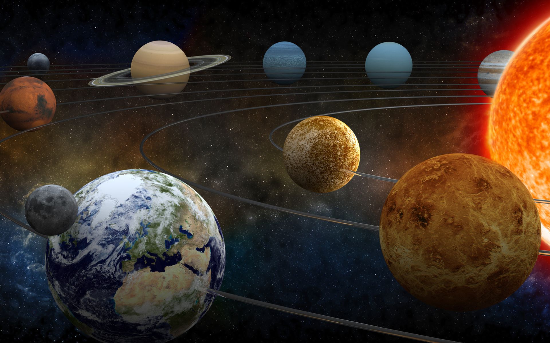 Como são as estações do ano em outros planetas do Sistema Solar?