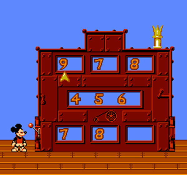 Adventure in Numberland is another educational game starring Mickey.