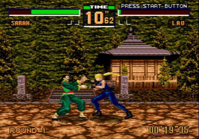 Virtua Fighter 2 foi um jogo bastante competente no Mega Drive.