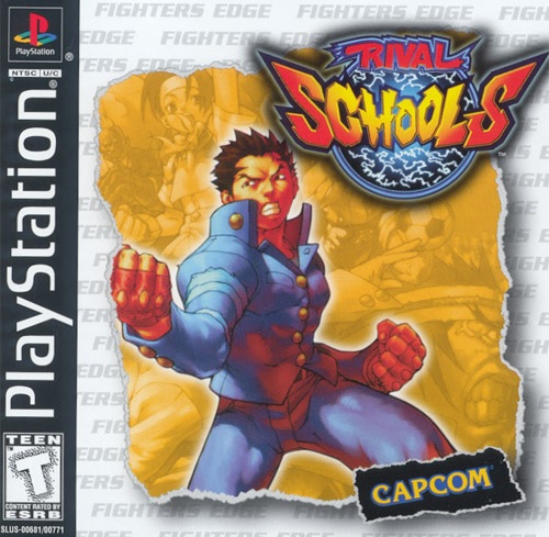 Rival Schools é um jogo de luta 3D que foi lançado na era 32 bits