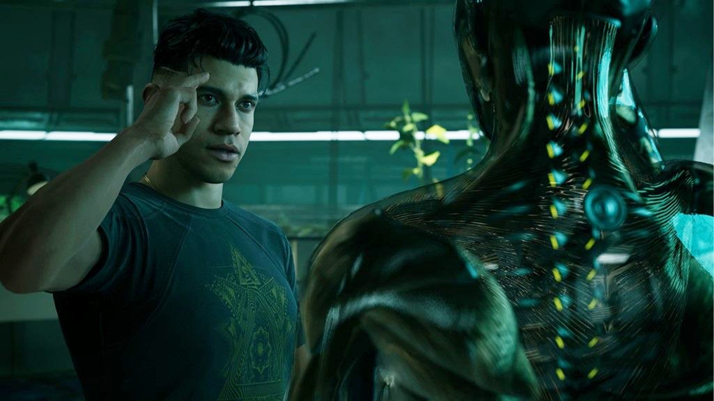 Cena do teaser de Mindseye.