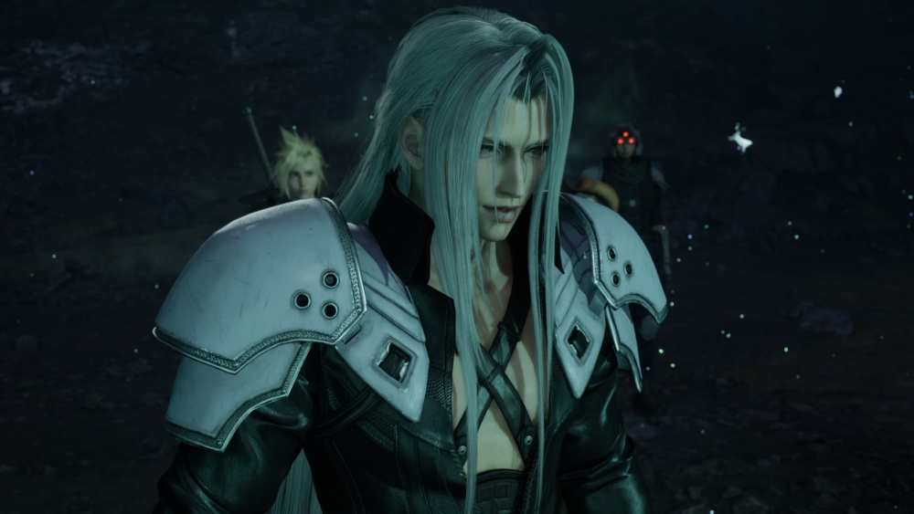 Cloud admirava os grandes feitos do herói de guerra Sephiroth