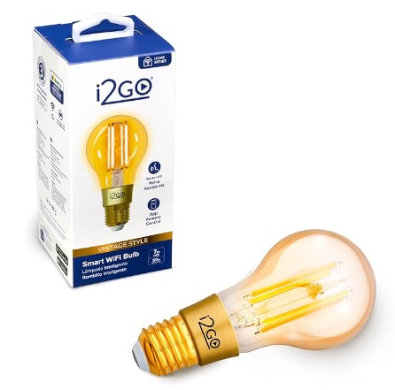 Image: I2GO Vintage Smart Bulb