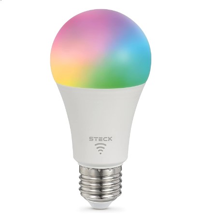 Image: Steck RGBW Smart Bulb, 12W 
