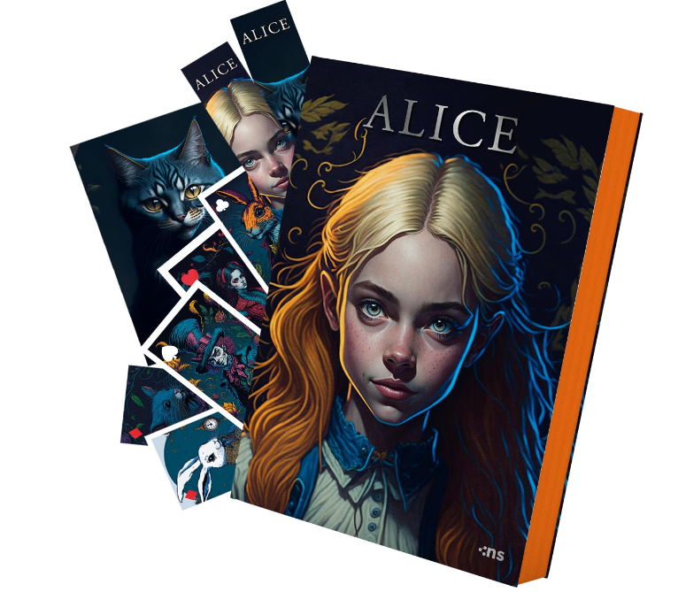 Image: Alice in Wonderland and Through the Looking-Glass: Deluxe Edition by Lewis Carroll
