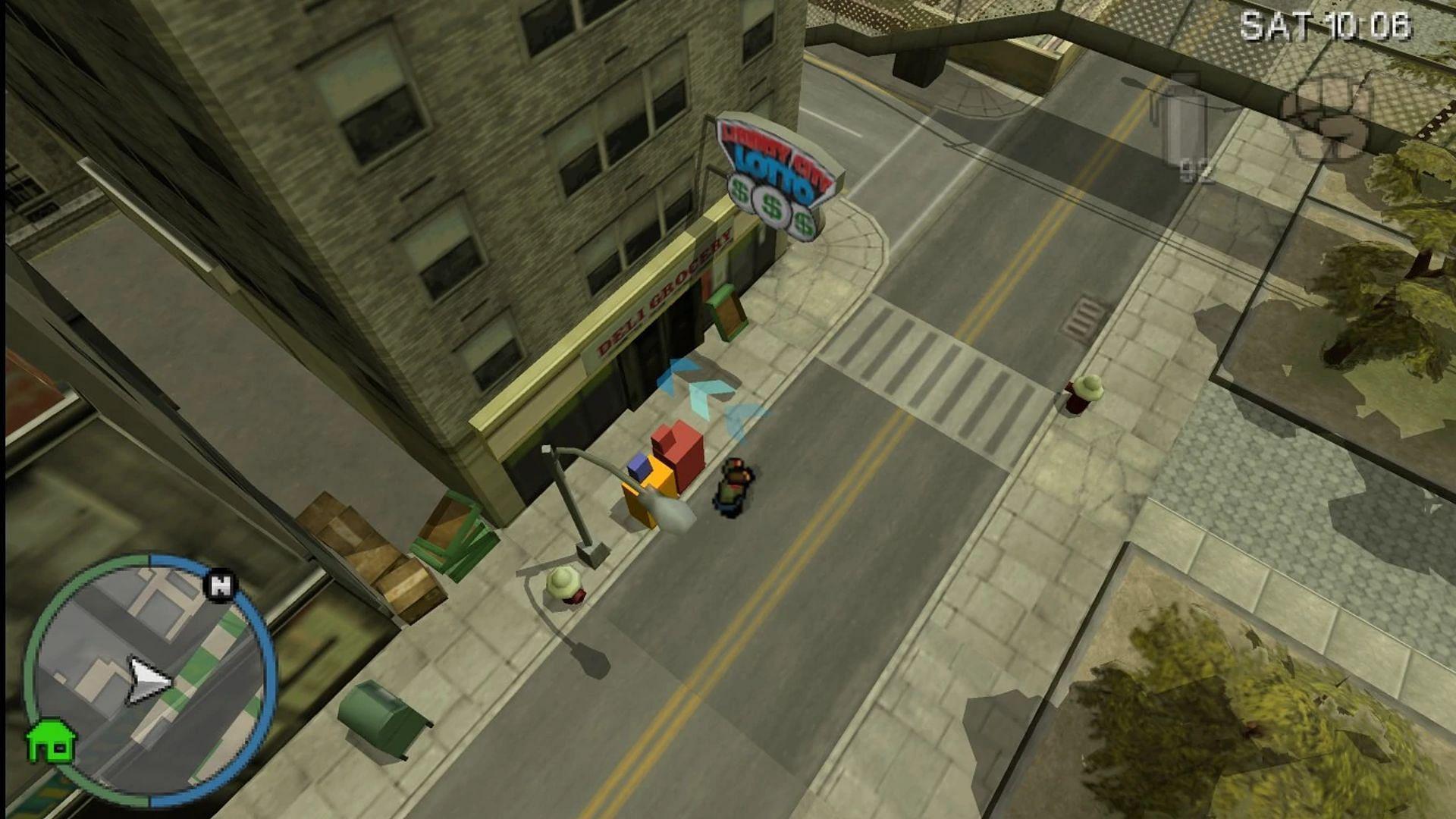 GTA Chinatown Wars trouxe novidades para a franquia, como minigames com mecânicas inéditas. (Fonte: Sportskeeda/Reprodução)