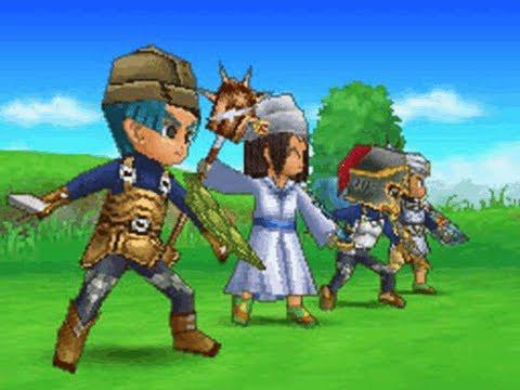 Dragon Quest IX foi um dos primeiros games da série com visualização dos personagens nas batalhas. (Fonte: YouTube/TheNintendoCritic/Reprodução)