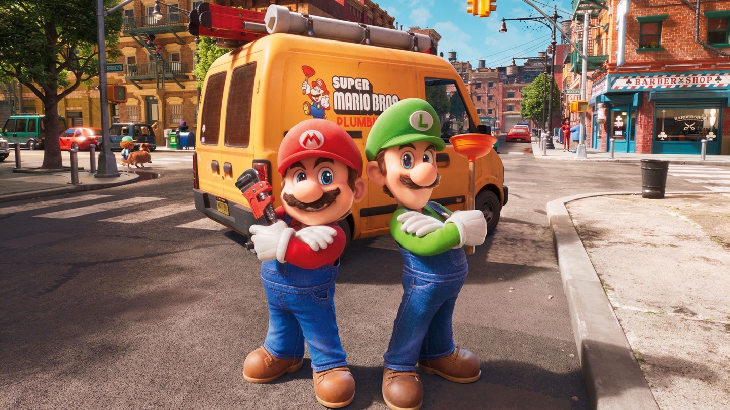 Filme do Super Mario foi um dos maiores sucessos de bilheteria em 2023.