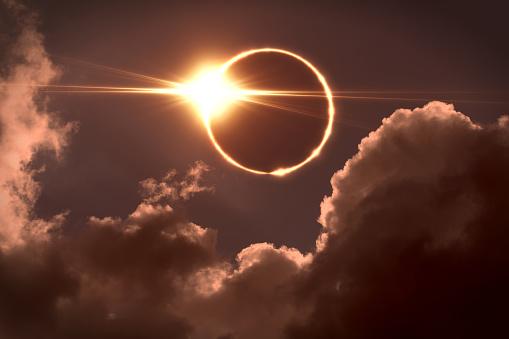 O eclipse solar total de 2024 não será visível no Brasil. (Fonte: Getty Images/Reprodução)