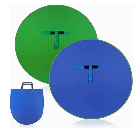 Imagem: Chromakey dupla flace portátil