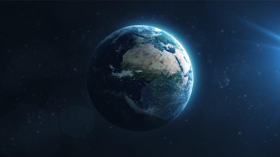 Terra vista do espaço. (Fonte: GettyImages)