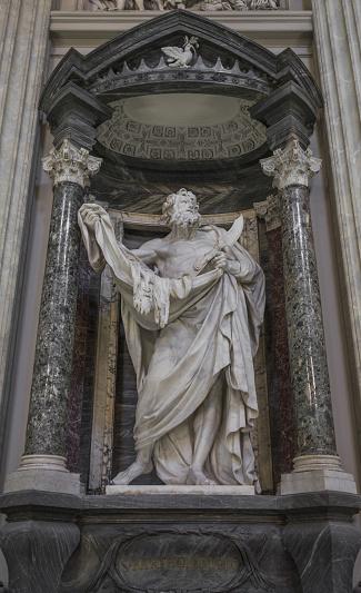 Estátua de São Bartolomeu. (Fonte: Getty Images/Reprodução)