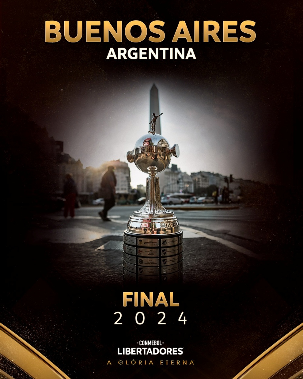 A grande final da Libertadores vai acontecer em Buenos Aires