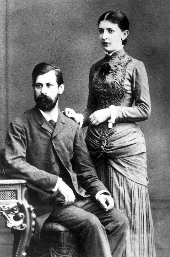 Martha Barnays, esposa de Freud. (Fonte: Surgiu/Reprodução)