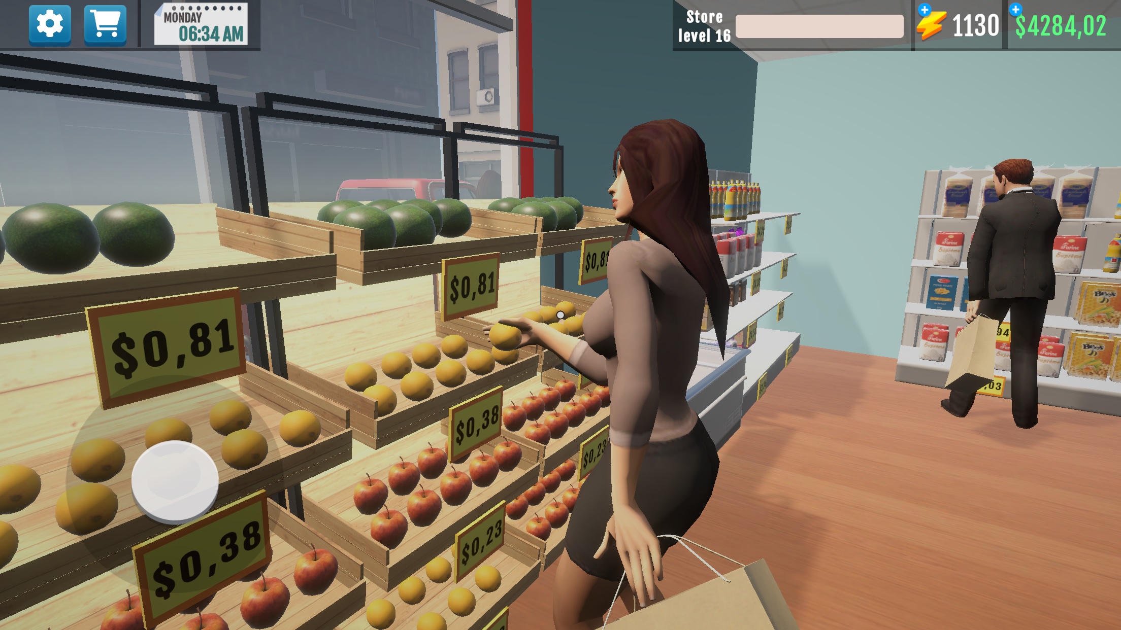 Supermercado Gerente Simulador é um dos melhores clones de Supermarket Simulator para Android