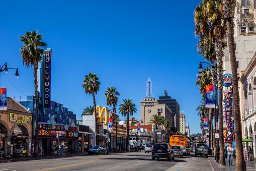 A Hollywood Boulevard. (Fonte da imagem: GettyImages)