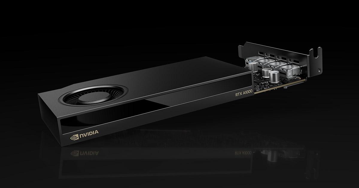 Nvidia lança GPUs RTX A400 e A1000 focadas em produtividade e IA