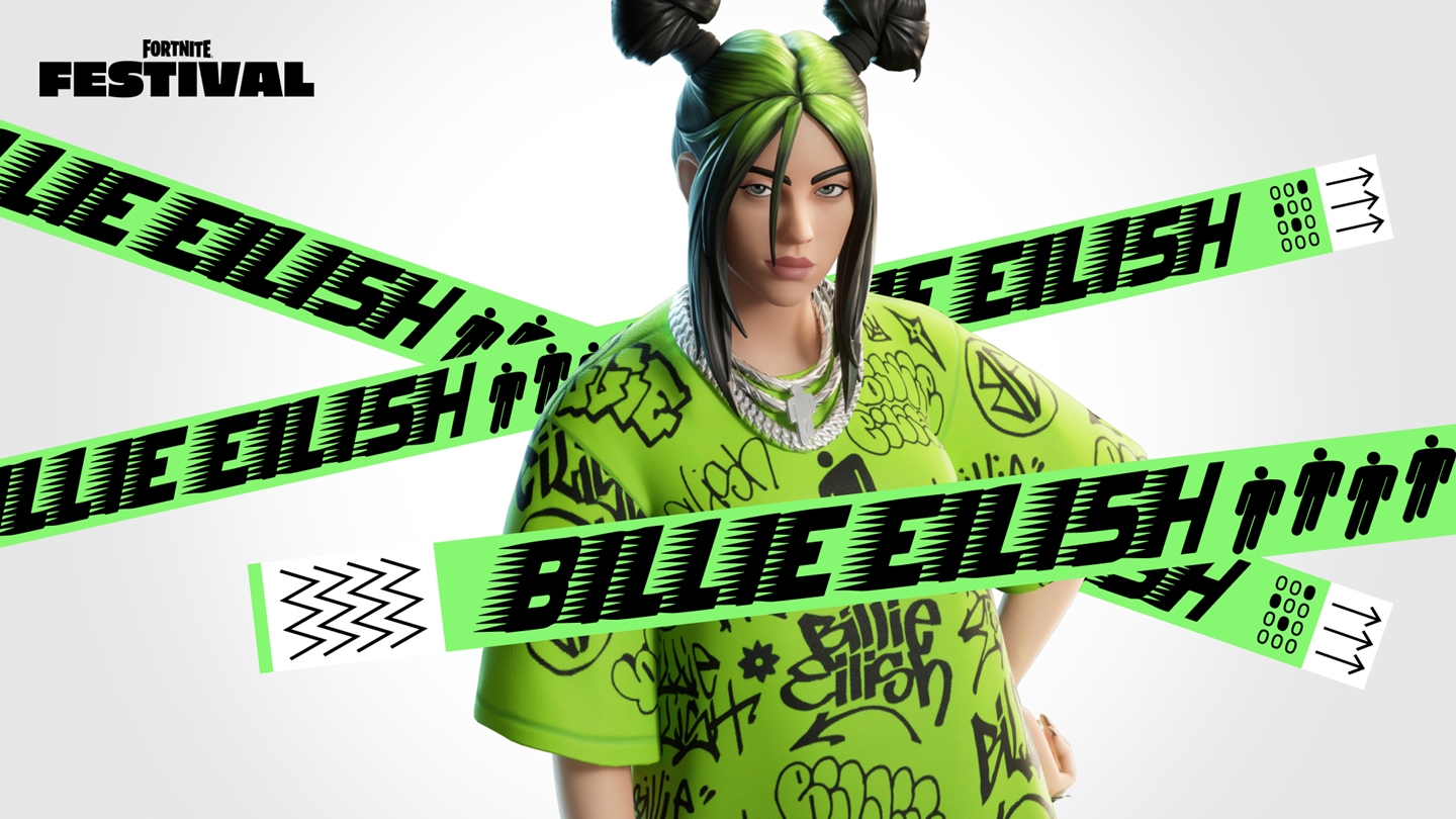 Skin da Billie Eilish chegará ao Fortnite nesta terça-feira (23).