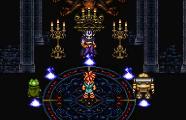 At the beginning of the journey in Chrono Trigger, Magus is presented as a villain.  (Source: Biobreak/Reproduction)