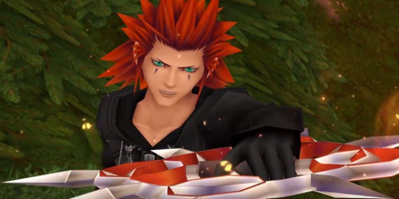 Axel is one of the best characters in the Kingdom Hearts saga.  (Source: GameRant/Reproduction)
