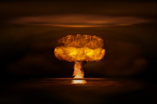 Nuvem de cogumelo das explosões nucleares. (Fonte: Getty Images/Reprodução)