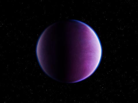 Estudo indica que planetas roxos podem ser o maior indicador de vida bacteriana fora da Terra. (Fonte: GettyImages)