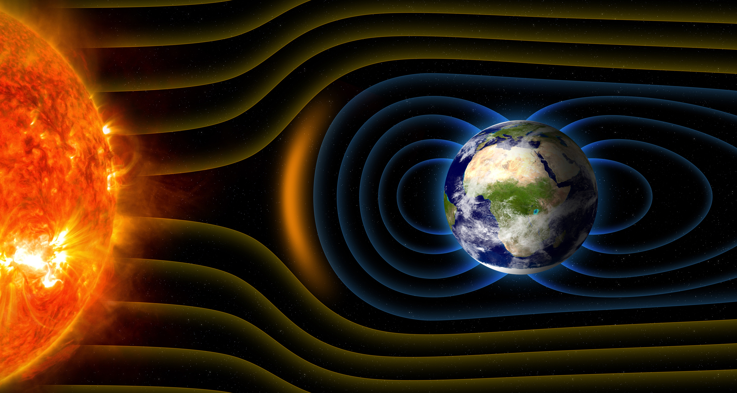 Campo magnético da Terra é mais velho que o núcleo do planeta, diz estudo