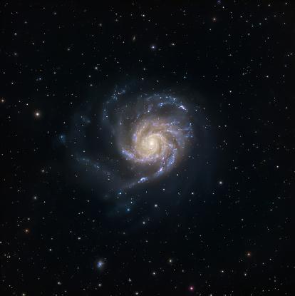 A Via Láctea tem formato de espiral. (Fonte: Getty Images/Reprodução)