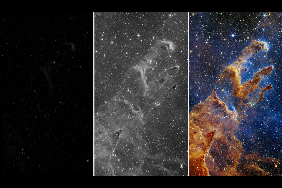 Quais são as cores reais das imagens do Telescópio James Webb? Descubra!