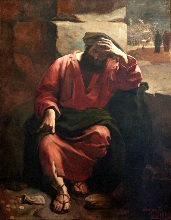 Judas tornou-se símbolo de traição e desesperança. (Fonte: Wikimedia Commons)