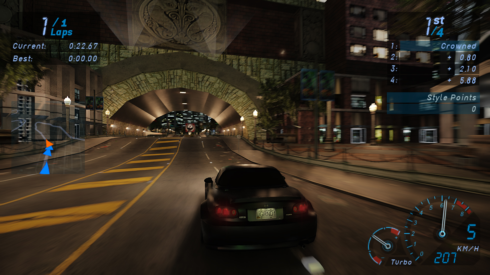 O Mod de Need for Speed Underground foi criado usando as tecnologias das placas de vídeo NVIDIA GeForce RTX