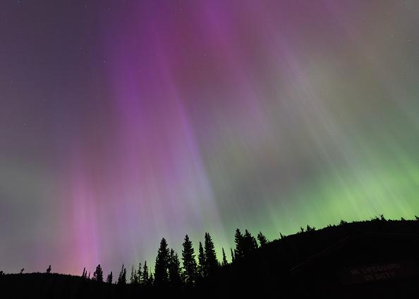 As auroras podem ter diversas cores. (Fonte: GettyImages/ Reprodução)