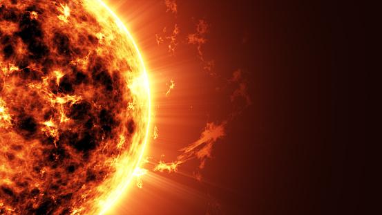 O Sol sempre está mandando partículas em direção à Terra. (Fonte: GettyImages/ Reprodução)
