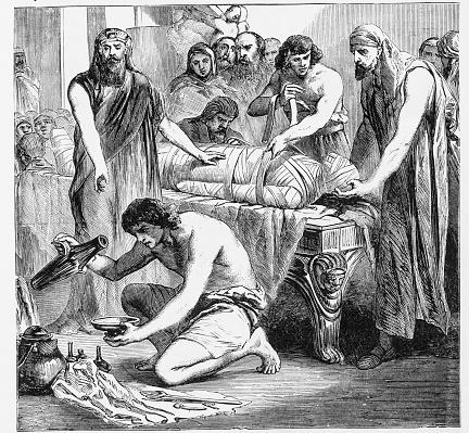 A mumificação de corpos também teria contribuído para o conhecimento do corpo humano pelos povos antigos (Fonte: Getty Images/Reprodução)