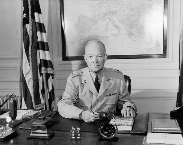 Dwight D. Eisenhower comandou o Dia D. (Fonte: GettyImages/Reprodução)